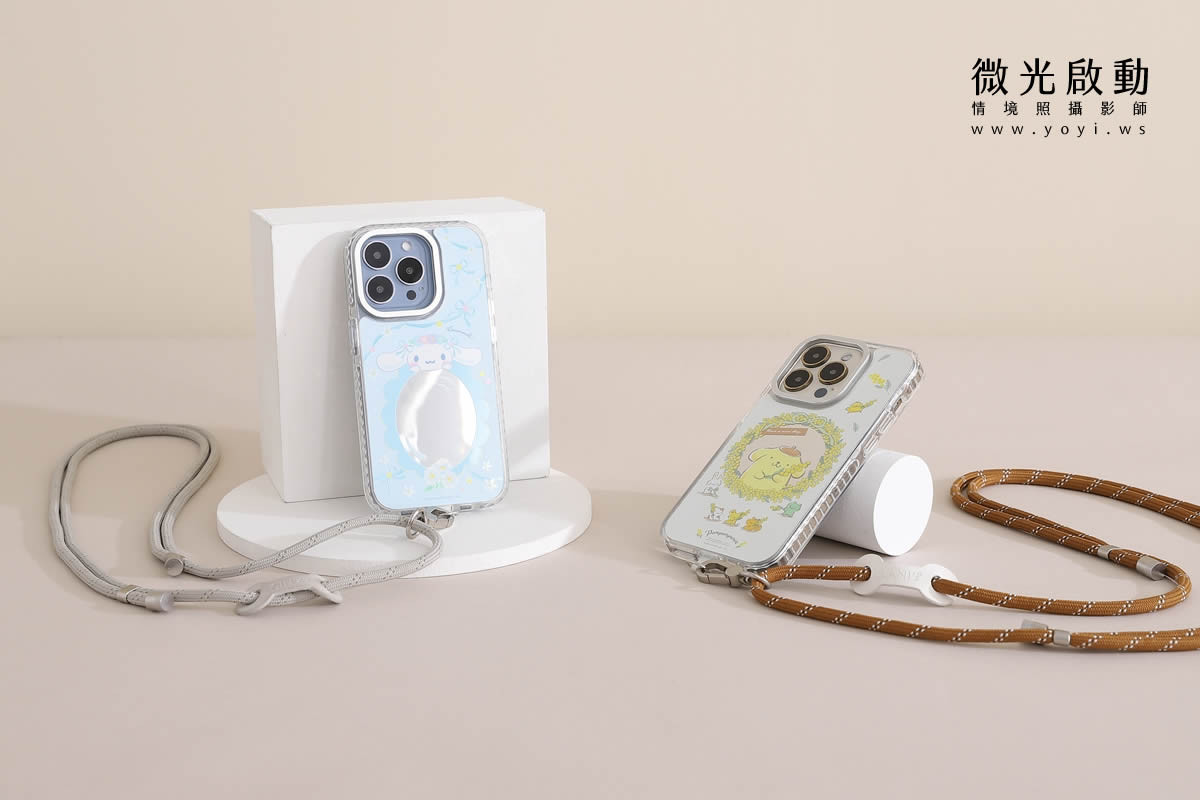 手機殼攝影｜粉藍色質感手機殼模特兒手持情境攝影 33