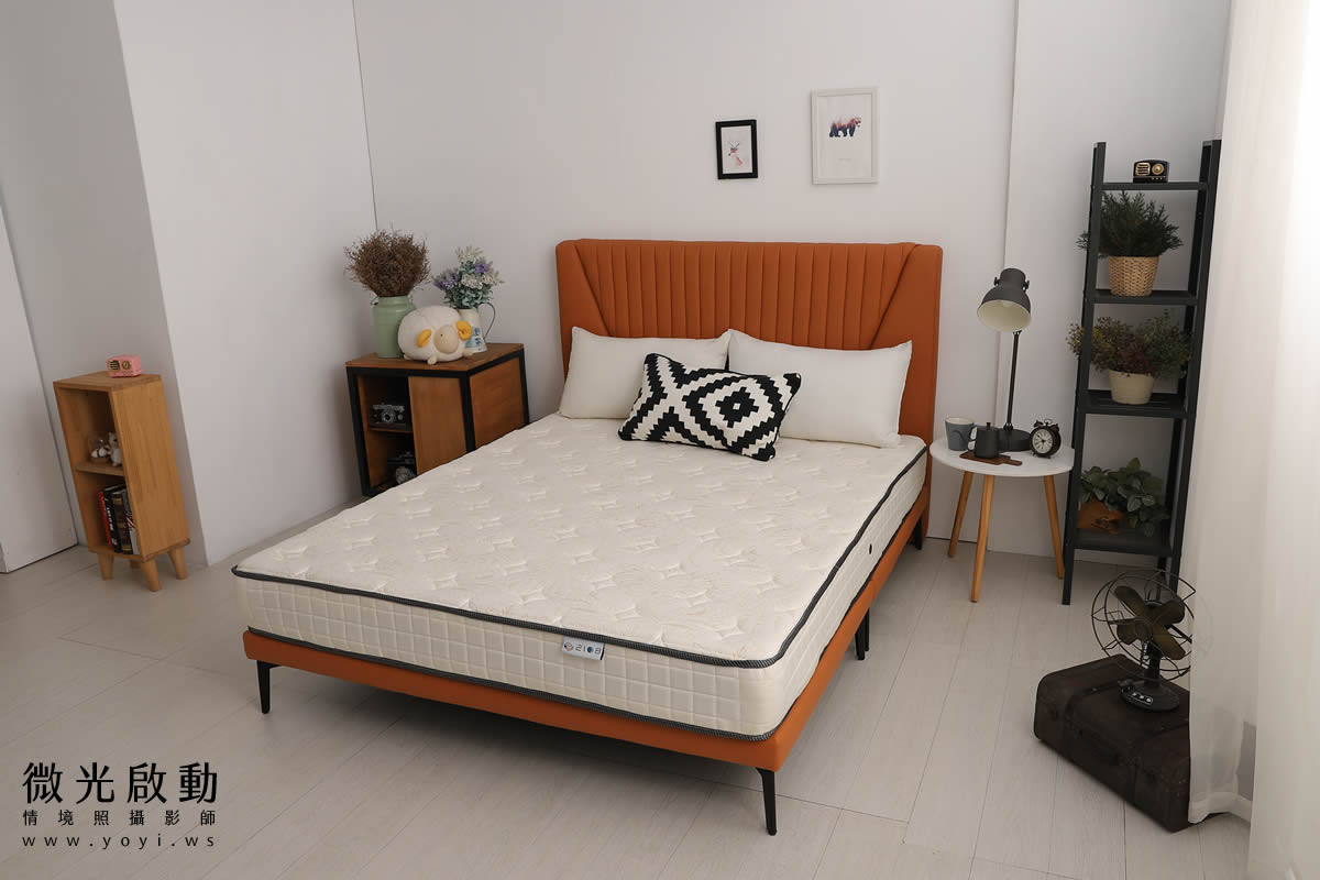 床墊家具攝影｜樂萌寶舒適床墊與床組男女情侶居家情境攝影｜樂萌寶 77