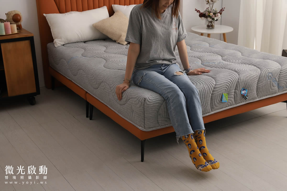 床墊家具攝影｜樂萌寶舒適床墊與床組男女情侶居家情境攝影｜樂萌寶 81