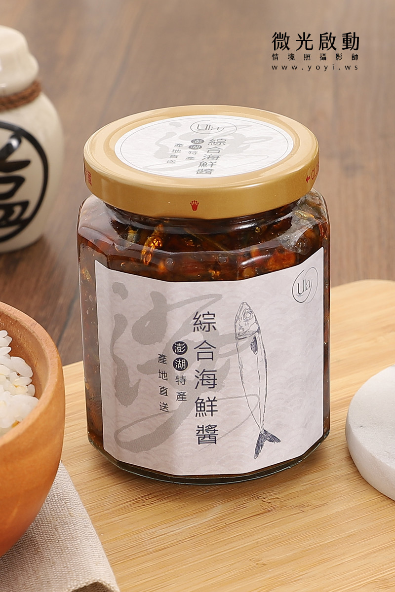 美食商品攝影｜罐裝海鮮醬與在地食材美味情境攝影 15