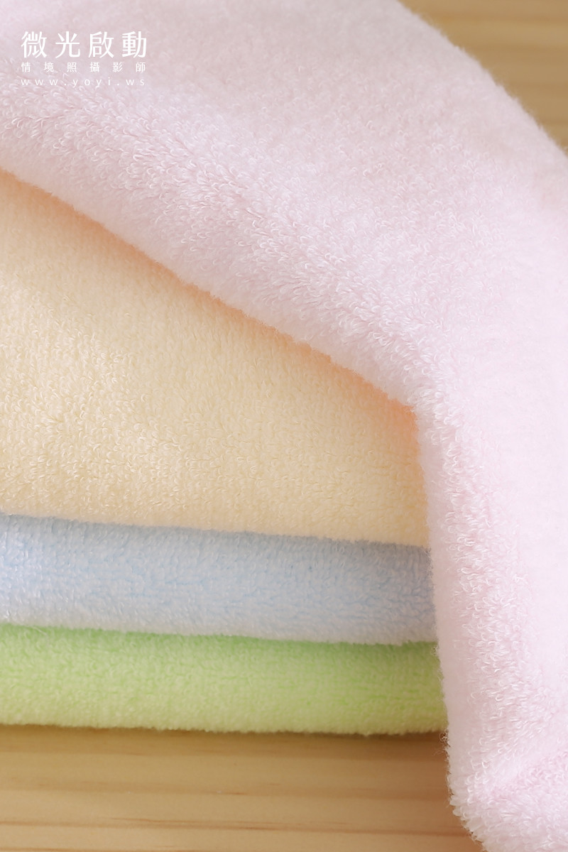 毛巾商品攝影｜親膚質感粉色浴巾模特兒親密互動攝影 9