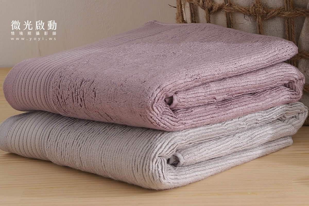 毛巾商品攝影｜親膚質感粉色浴巾模特兒親密互動攝影 49