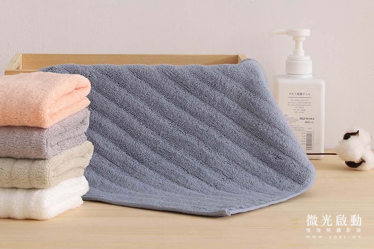 毛巾商品攝影｜親膚質感粉色浴巾模特兒親密互動攝影 69