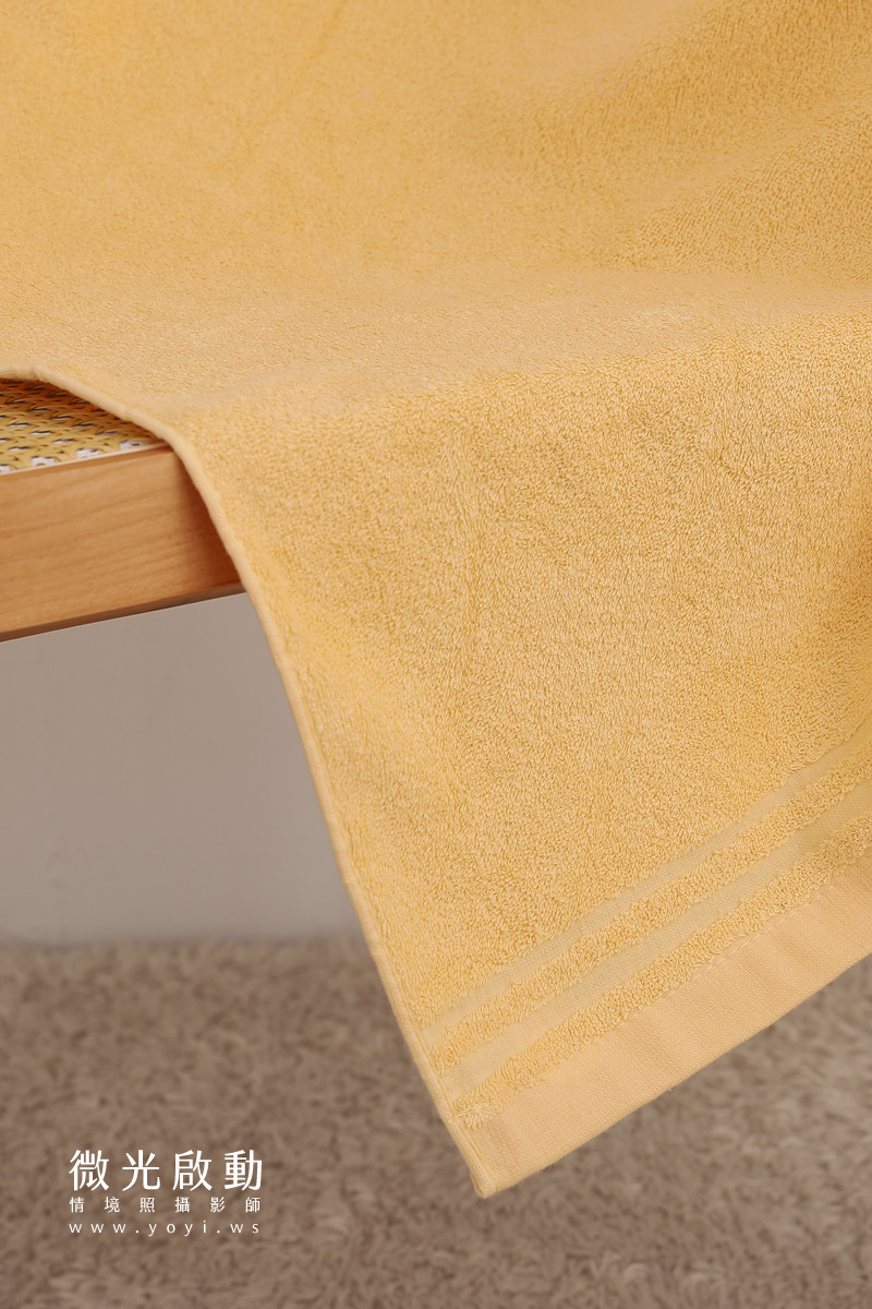 毛巾商品攝影｜親膚質感粉色浴巾模特兒親密互動攝影 75