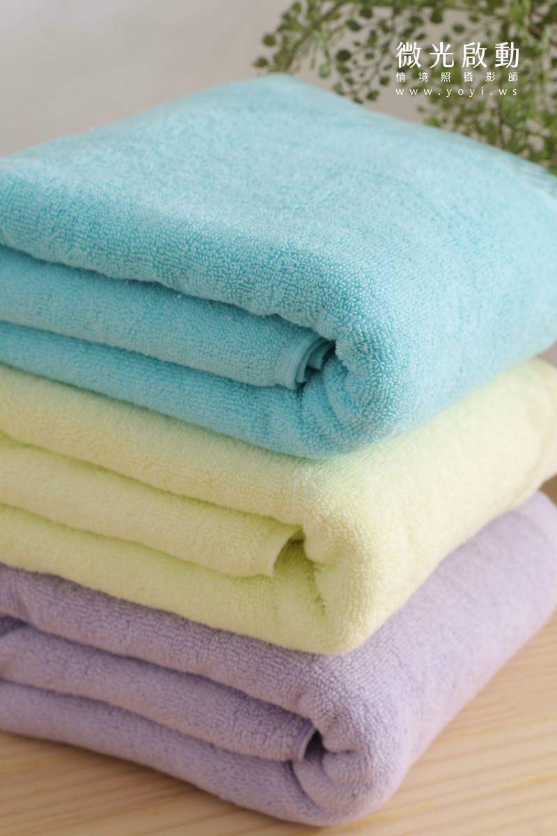 毛巾商品攝影｜親膚質感粉色浴巾模特兒親密互動攝影 79