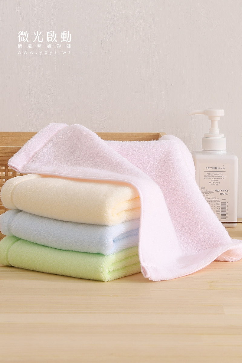 毛巾商品攝影｜親膚質感粉色浴巾模特兒親密互動攝影 87