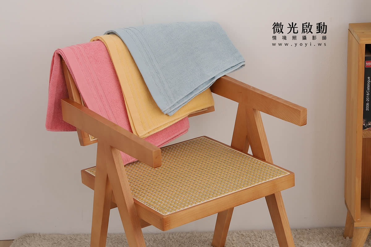 毛巾商品攝影｜親膚質感粉色浴巾模特兒親密互動攝影 89