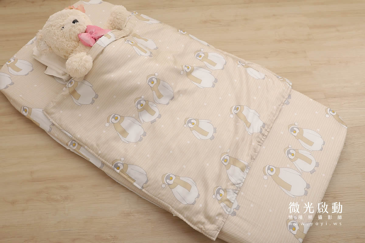 兒童寢具攝影｜小清新碎花涼被單人床包情境攝影｜愛利斯 3