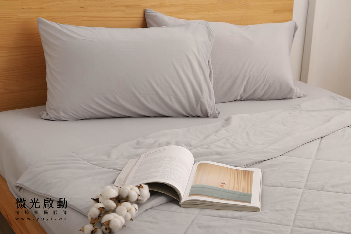 兒童寢具攝影｜小清新碎花涼被單人床包情境攝影｜愛利斯 17