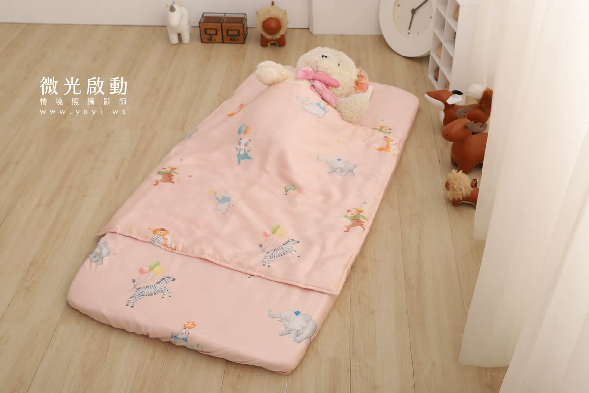 兒童寢具攝影｜小清新碎花涼被單人床包情境攝影｜愛利斯 19