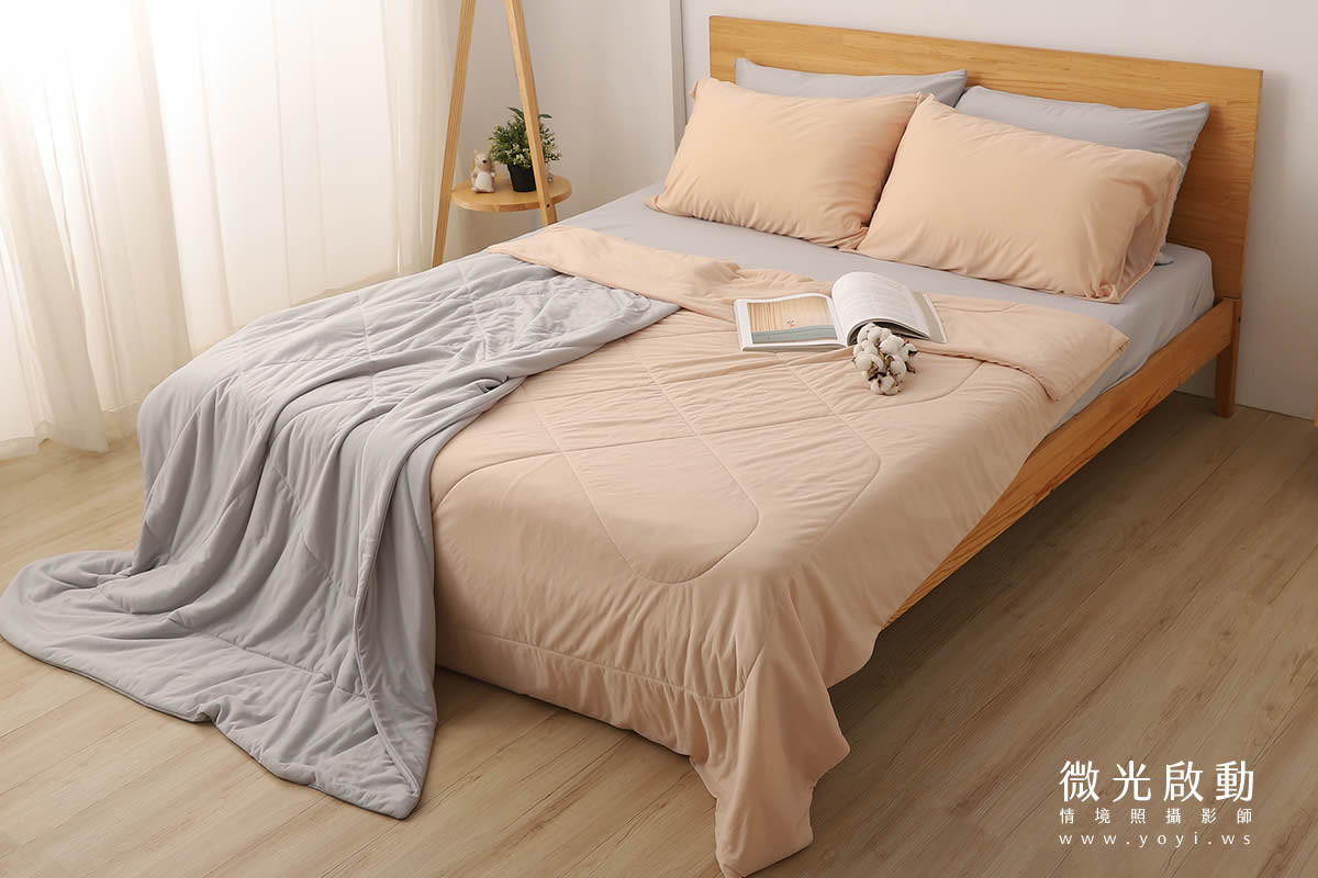 兒童寢具攝影｜小清新碎花涼被單人床包情境攝影｜愛利斯 41