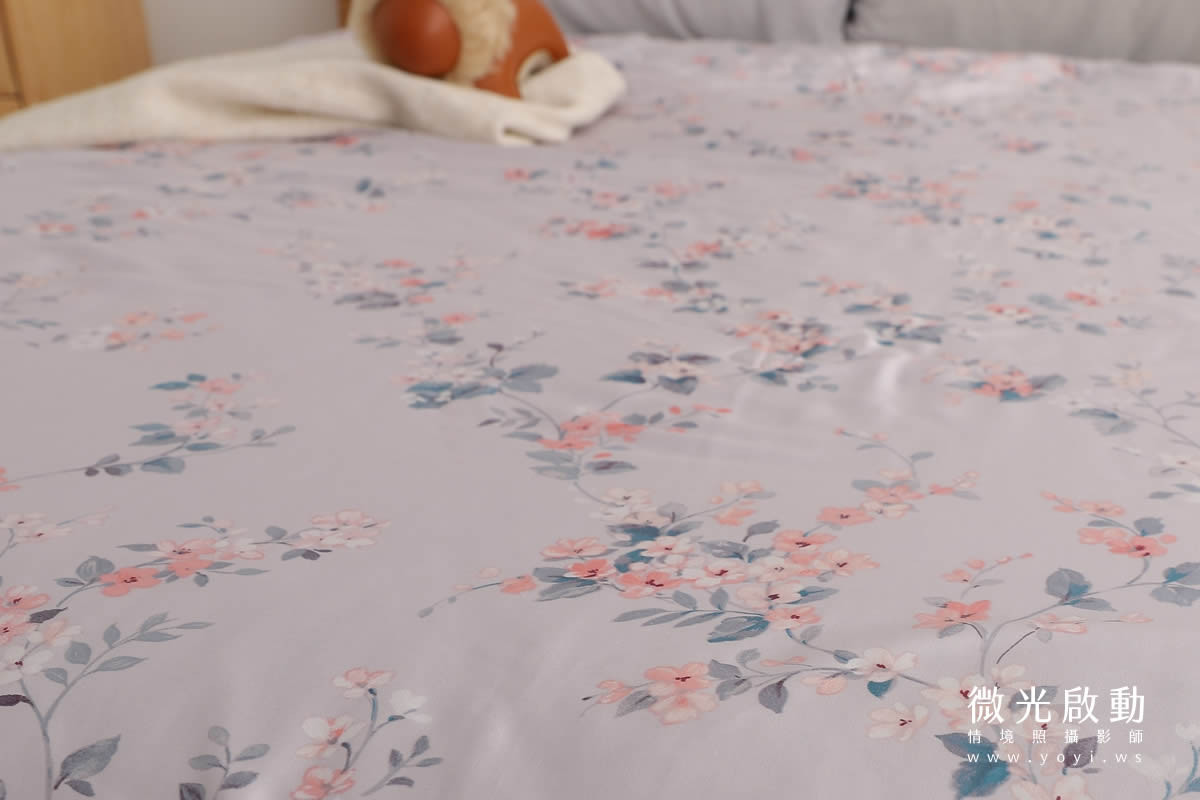 兒童寢具攝影｜小清新碎花涼被單人床包情境攝影｜愛利斯 67