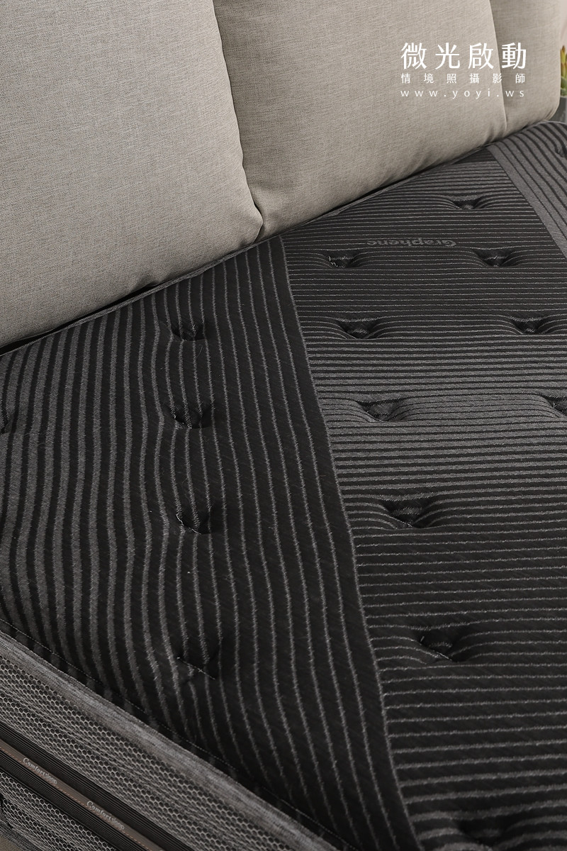 床墊商品攝影｜高支撐獨立筒床墊明亮臥室情境攝影｜泓匯國際 43