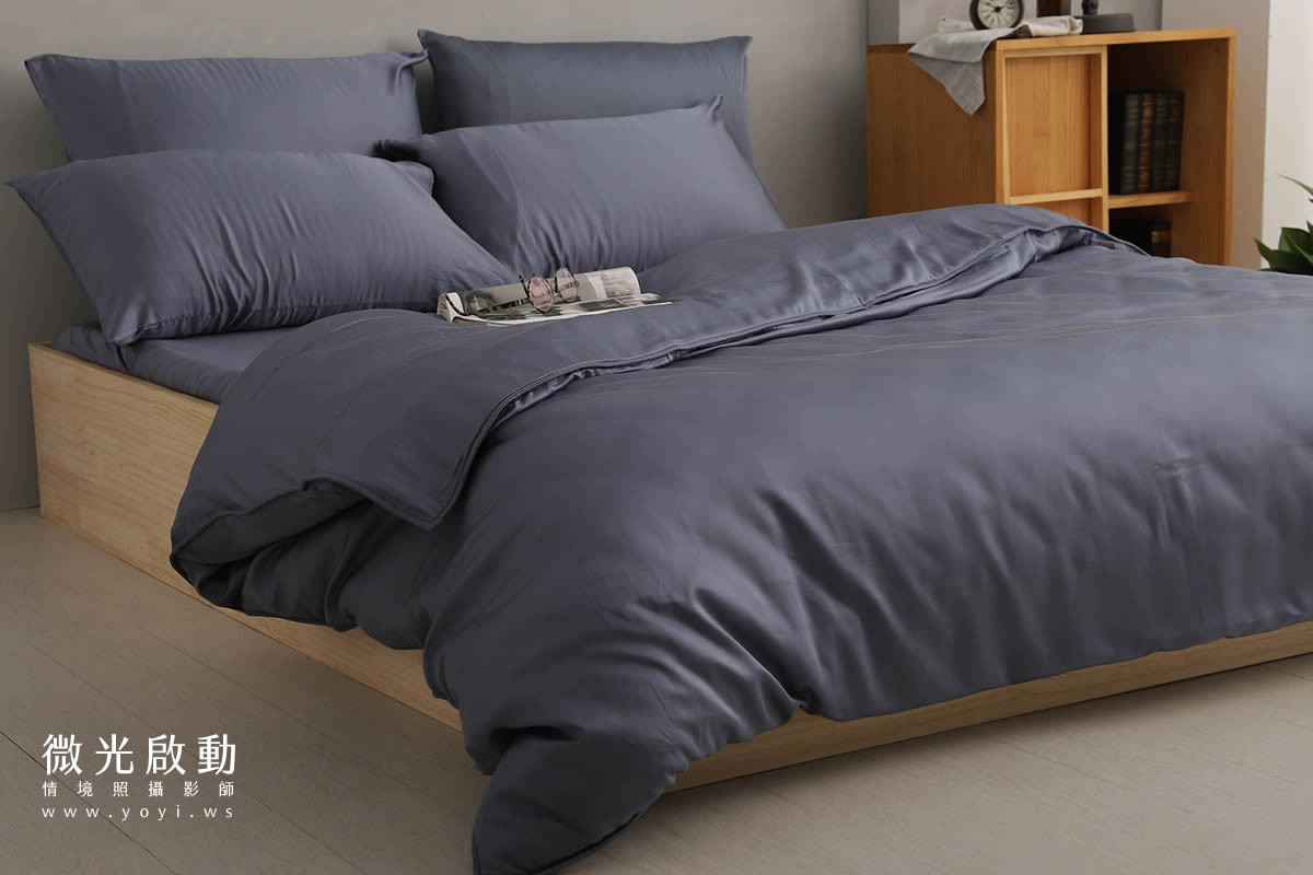 寢具商品攝影｜純白極簡雙人床包明亮臥室情境攝影 49