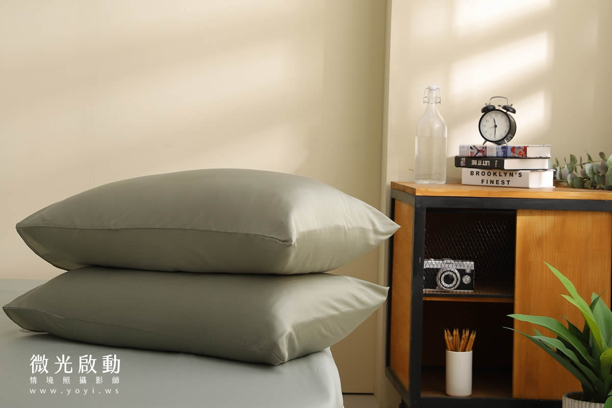 寢具商品攝影｜純白極簡雙人床包明亮臥室情境攝影 61