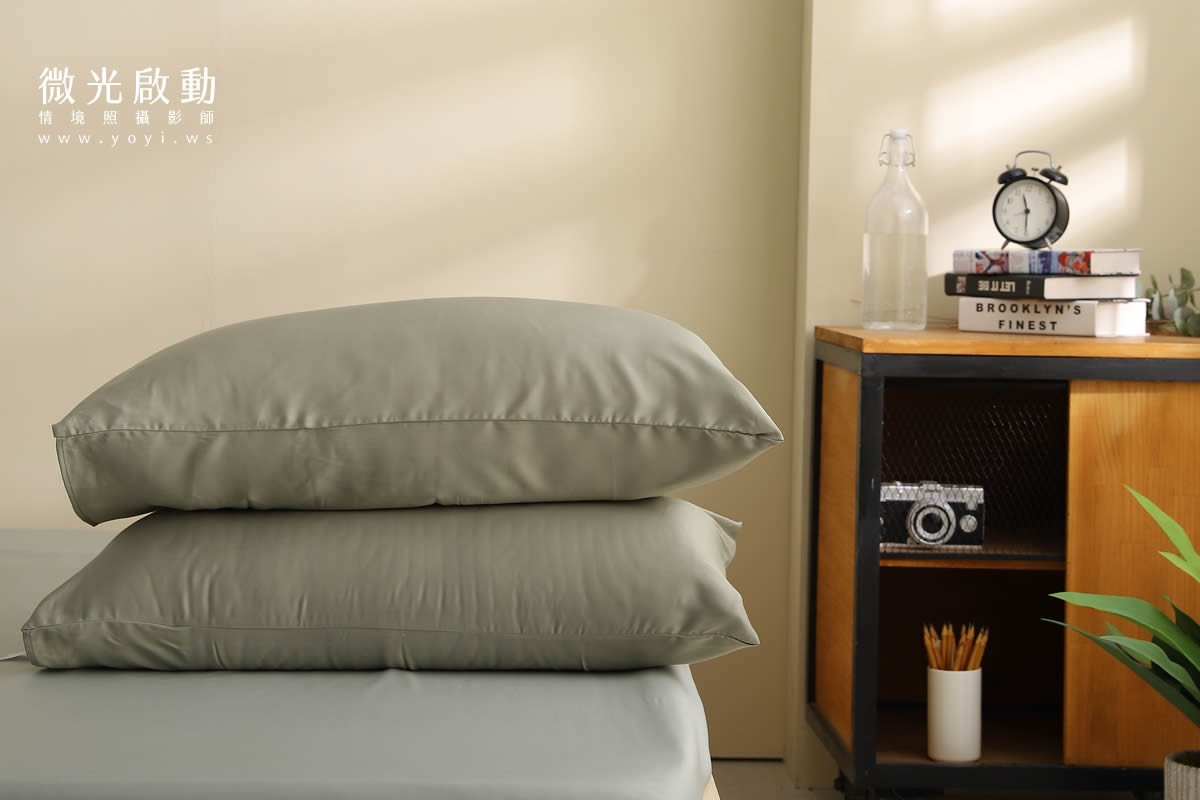 寢具商品攝影｜純白極簡雙人床包明亮臥室情境攝影 63