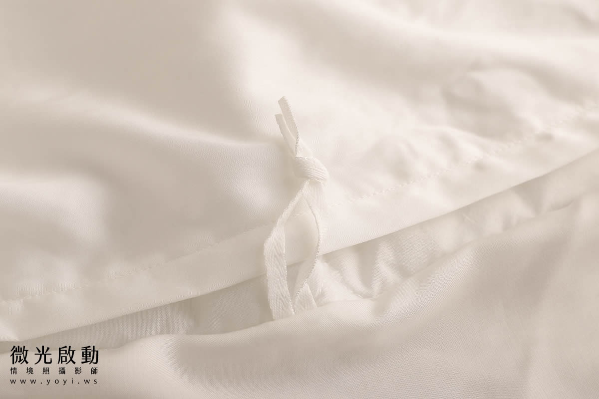 寢具商品攝影｜純白極簡雙人床包明亮臥室情境攝影 147