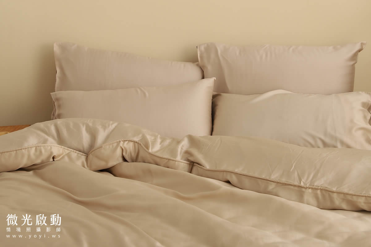 寢具商品攝影｜純白極簡雙人床包明亮臥室情境攝影 161