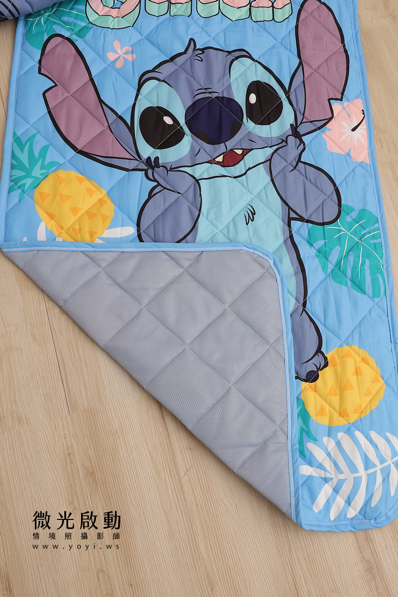 兒童寢具攝影｜童趣卡通圖騰睡袋兒童熟睡情境攝影｜冠益 1
