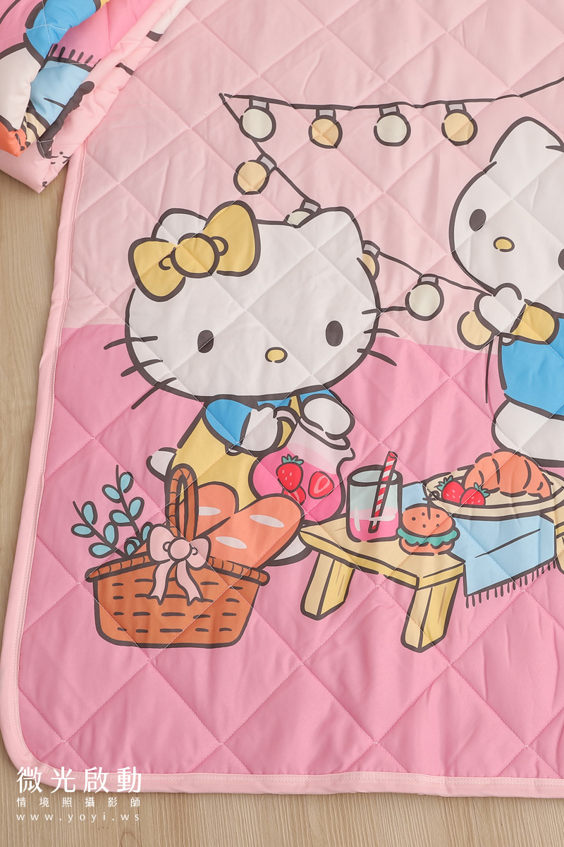 兒童寢具攝影｜童趣卡通圖騰睡袋兒童熟睡情境攝影｜冠益 15