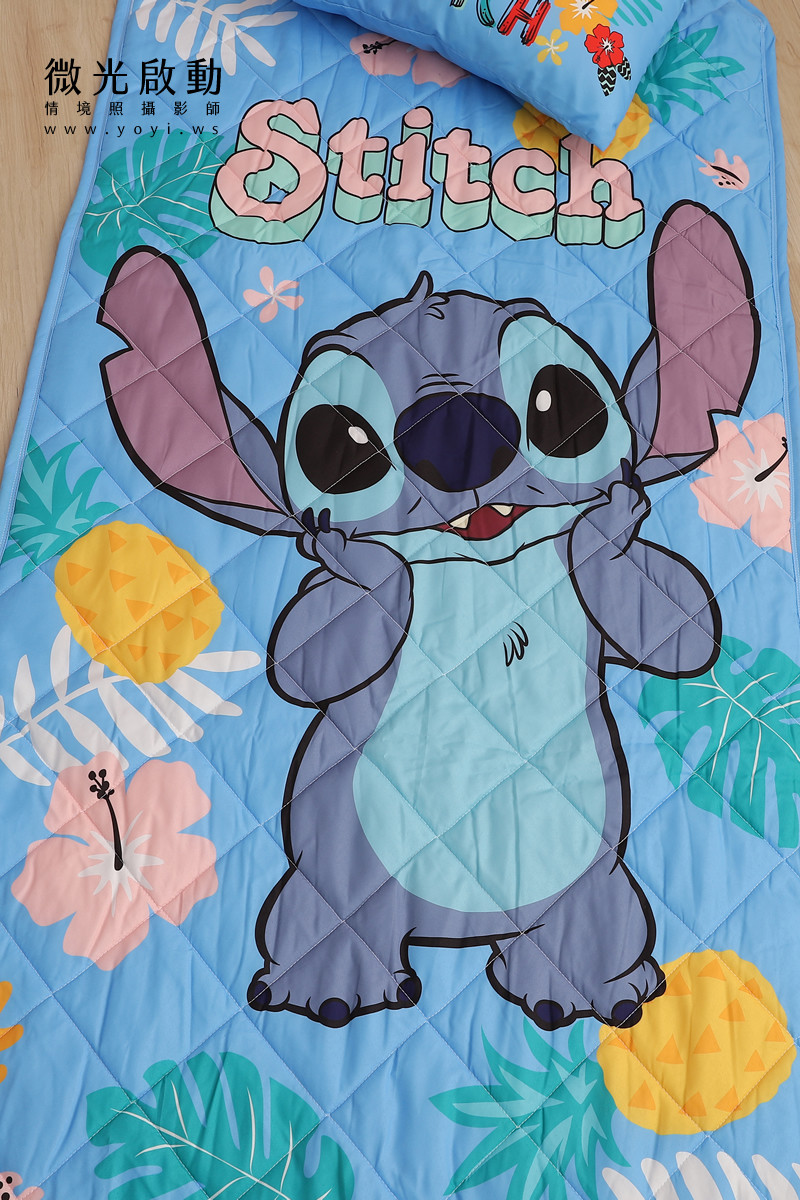 兒童寢具攝影｜童趣卡通圖騰睡袋兒童熟睡情境攝影｜冠益 41