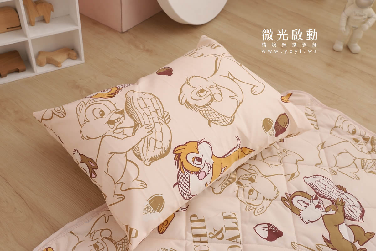 兒童寢具攝影｜童趣卡通圖騰睡袋兒童熟睡情境攝影｜冠益 67