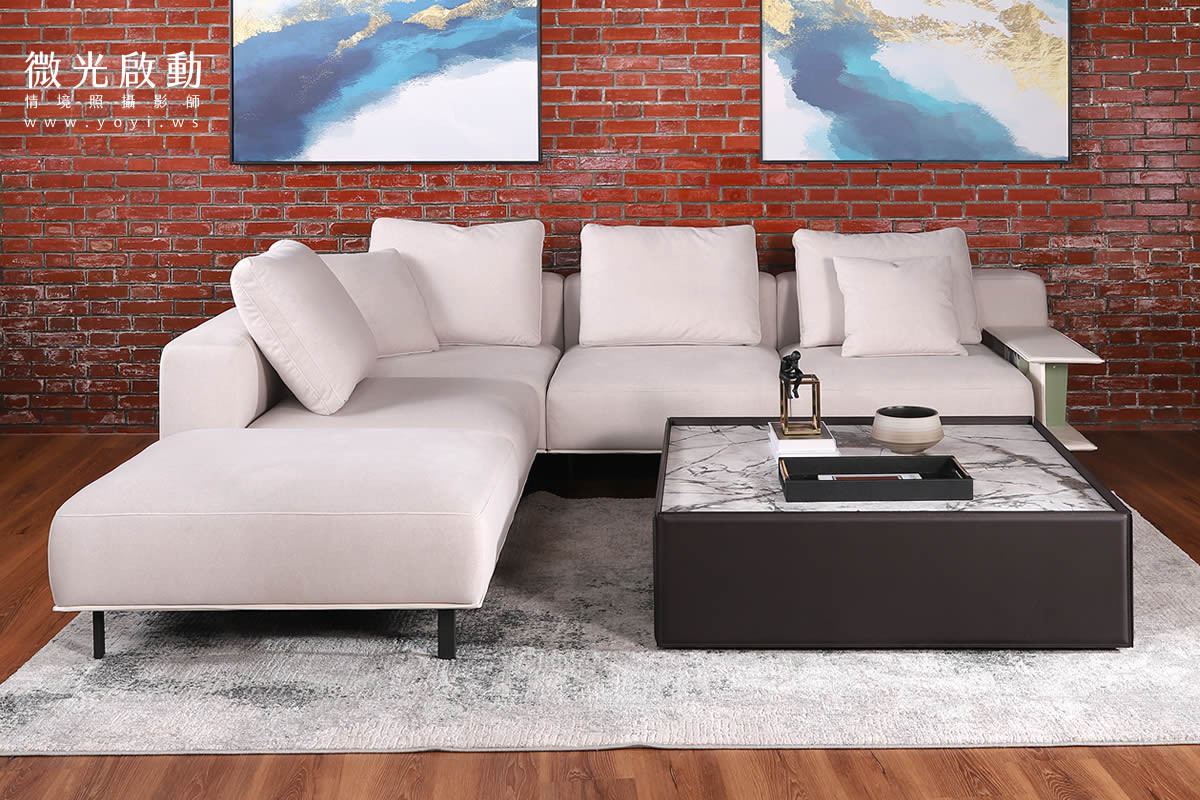 家具商品攝影｜沙發床墊兒童歡樂居家情境攝影 1