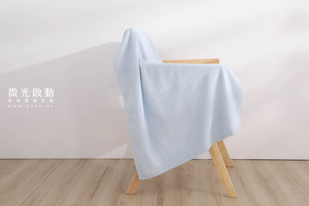 毛巾浴巾攝影｜蓬鬆質感純色浴巾木質調情境攝影｜星紅織品 27
