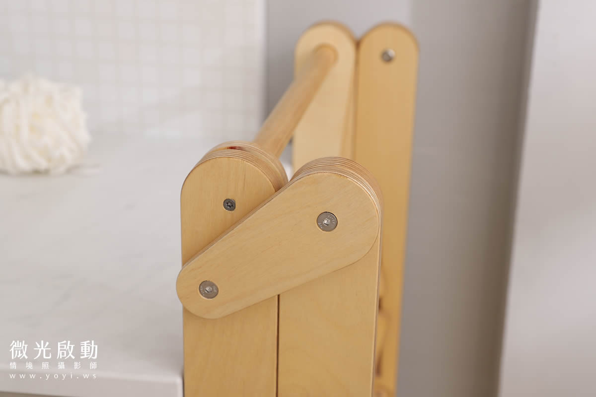 兒童家具攝影｜木質兒童學習塔盥洗情境攝影 47