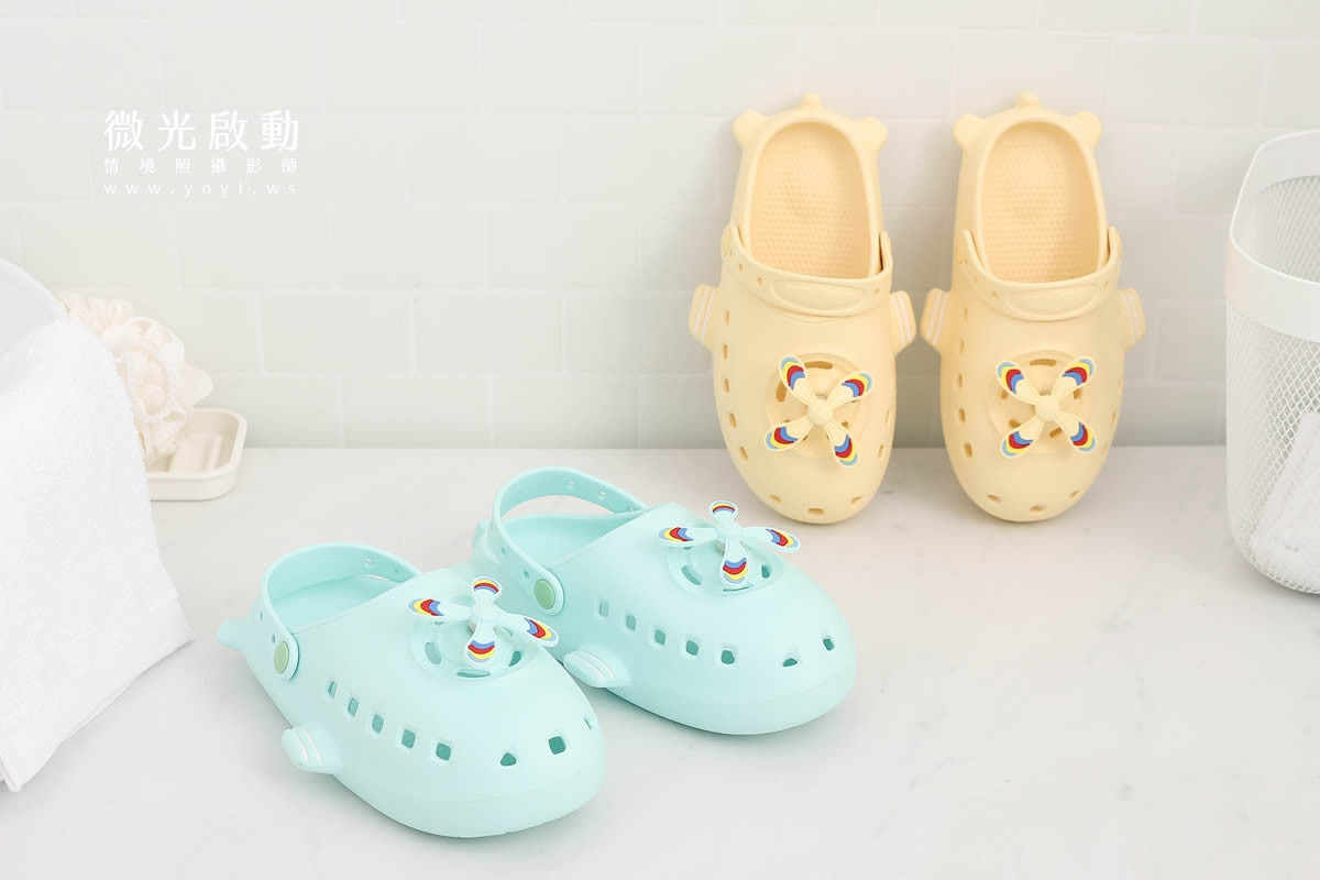 室內拖鞋攝影｜簡約灰色質感拖鞋與鞋墊模特兒實穿攝影｜太松鞋業 51