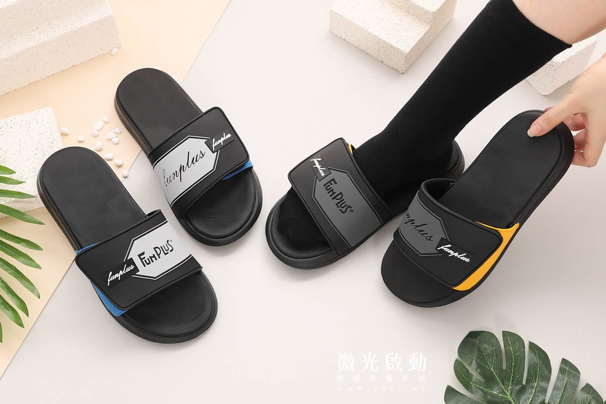 室內拖鞋攝影｜簡約灰色質感拖鞋與鞋墊模特兒實穿攝影｜太松鞋業 57