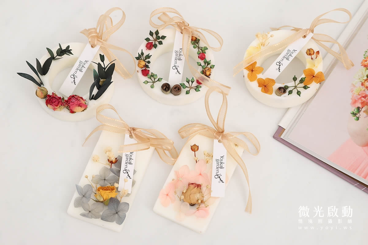 香氛產品攝影｜精緻香氛精油蠟片與乾燥花美學情境攝影｜太松 19