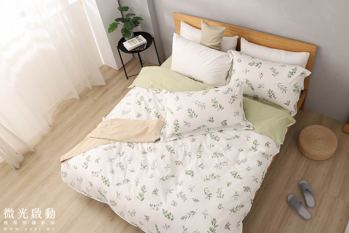 寢具商品攝影｜童趣北極熊圖騰雙人床包情境攝影 37