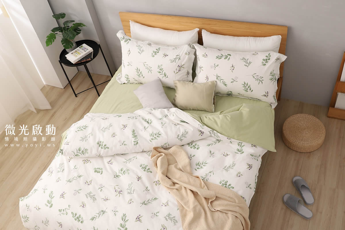 寢具商品攝影｜童趣北極熊圖騰雙人床包情境攝影 41