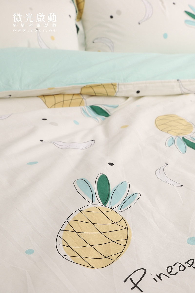 寢具商品攝影｜童趣北極熊圖騰雙人床包情境攝影 47