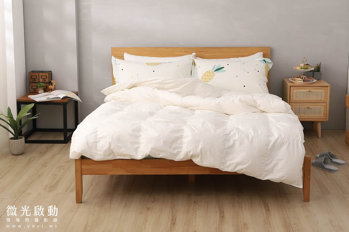 寢具商品攝影｜童趣北極熊圖騰雙人床包情境攝影 67