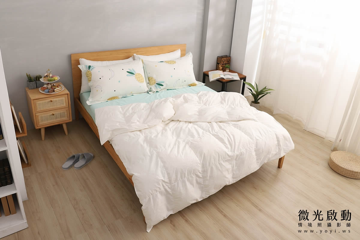 寢具商品攝影｜童趣北極熊圖騰雙人床包情境攝影 75