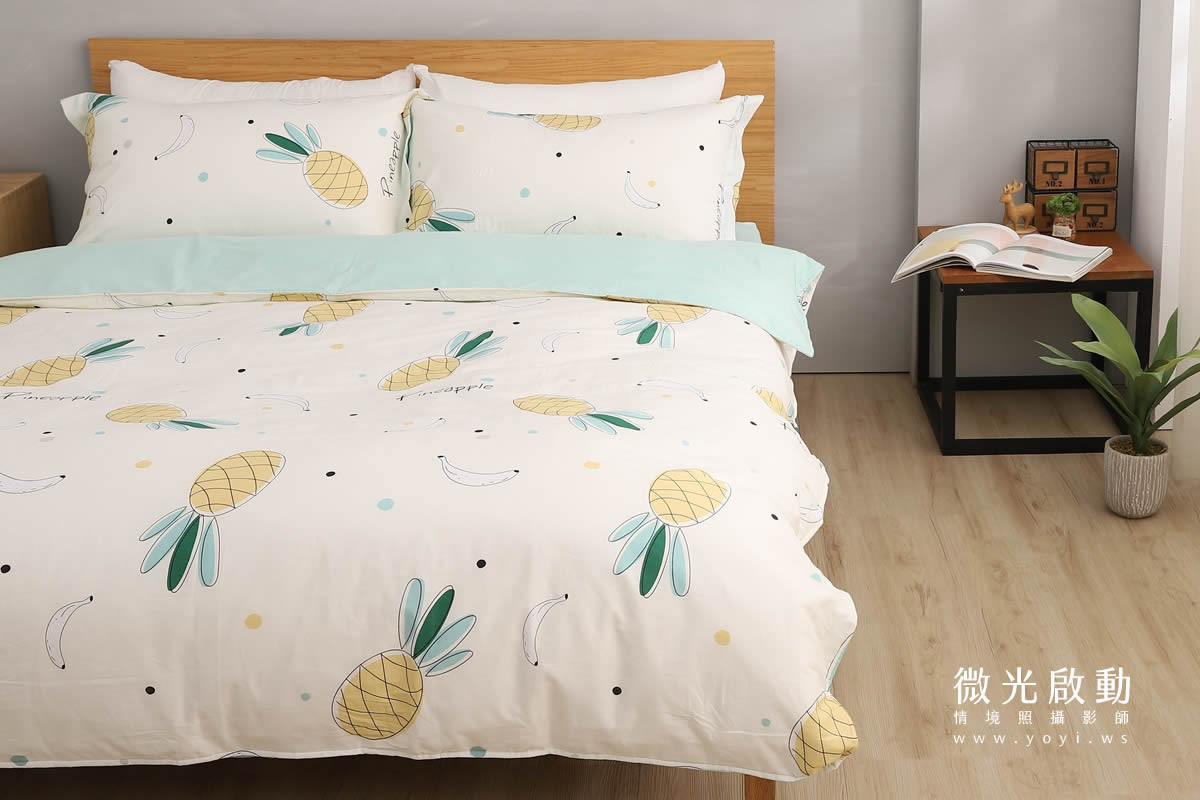 寢具商品攝影｜童趣北極熊圖騰雙人床包情境攝影 89