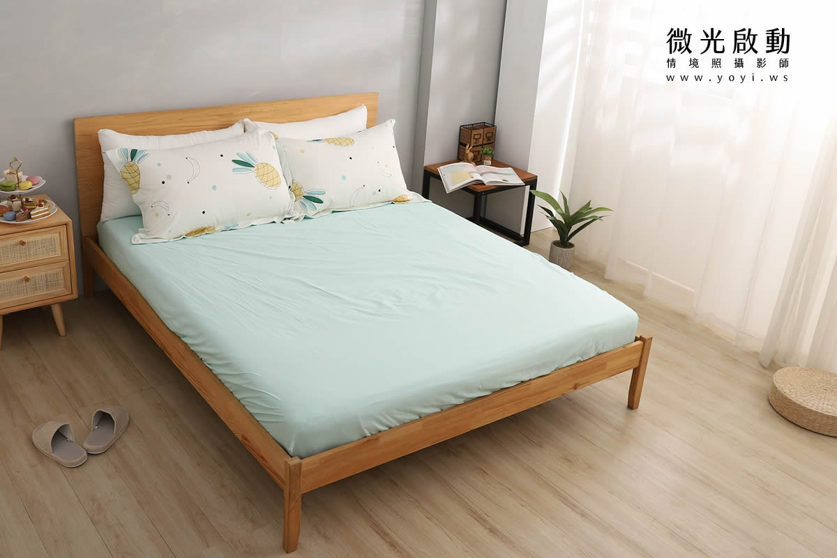 寢具商品攝影｜童趣北極熊圖騰雙人床包情境攝影 97