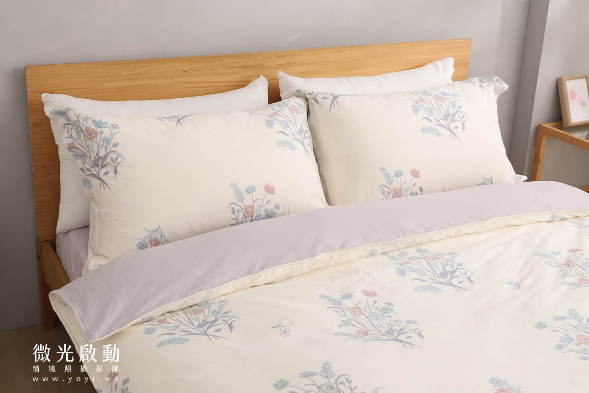 寢具商品攝影｜童趣北極熊圖騰雙人床包情境攝影 125