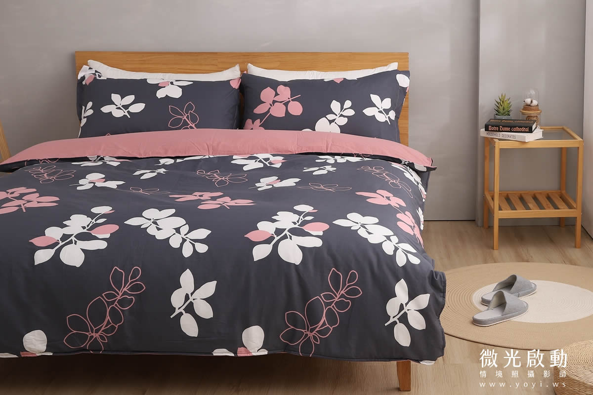 寢具商品攝影｜童趣北極熊圖騰雙人床包情境攝影 135