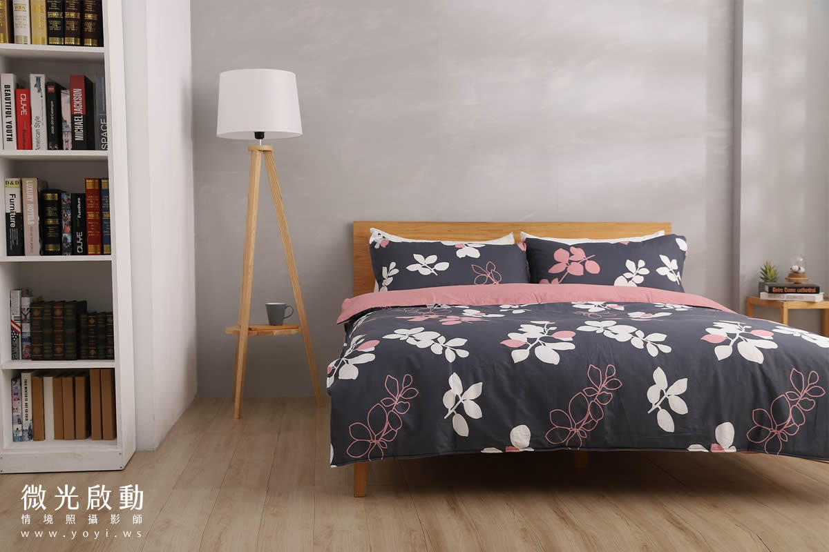 寢具商品攝影｜童趣北極熊圖騰雙人床包情境攝影 139