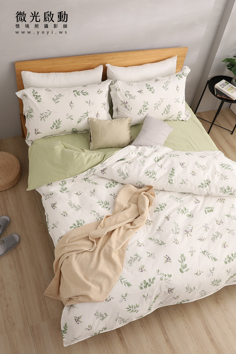 寢具商品攝影｜童趣北極熊圖騰雙人床包情境攝影 153