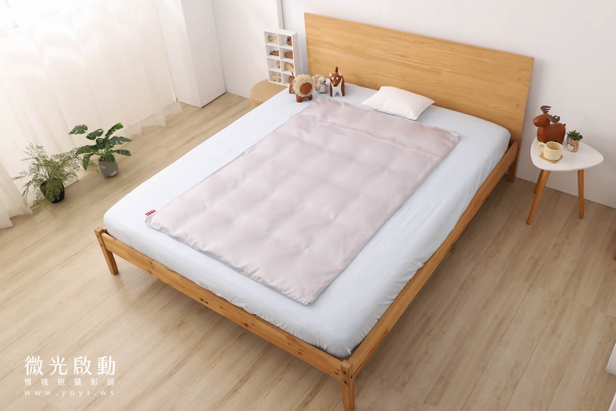 寢具商品攝影｜童趣北極熊圖騰雙人床包情境攝影 171