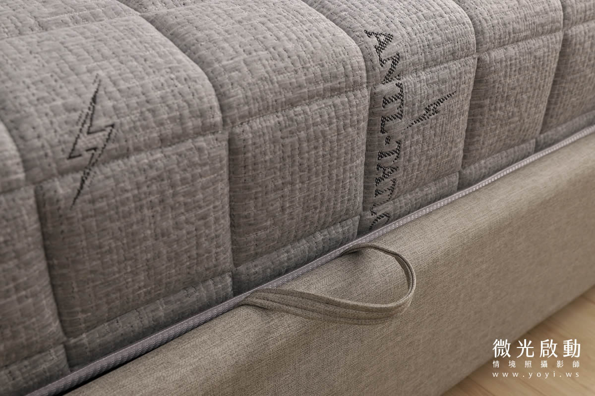 沙發商品攝影｜灰色質感布沙發溫馨客廳情境攝影 11