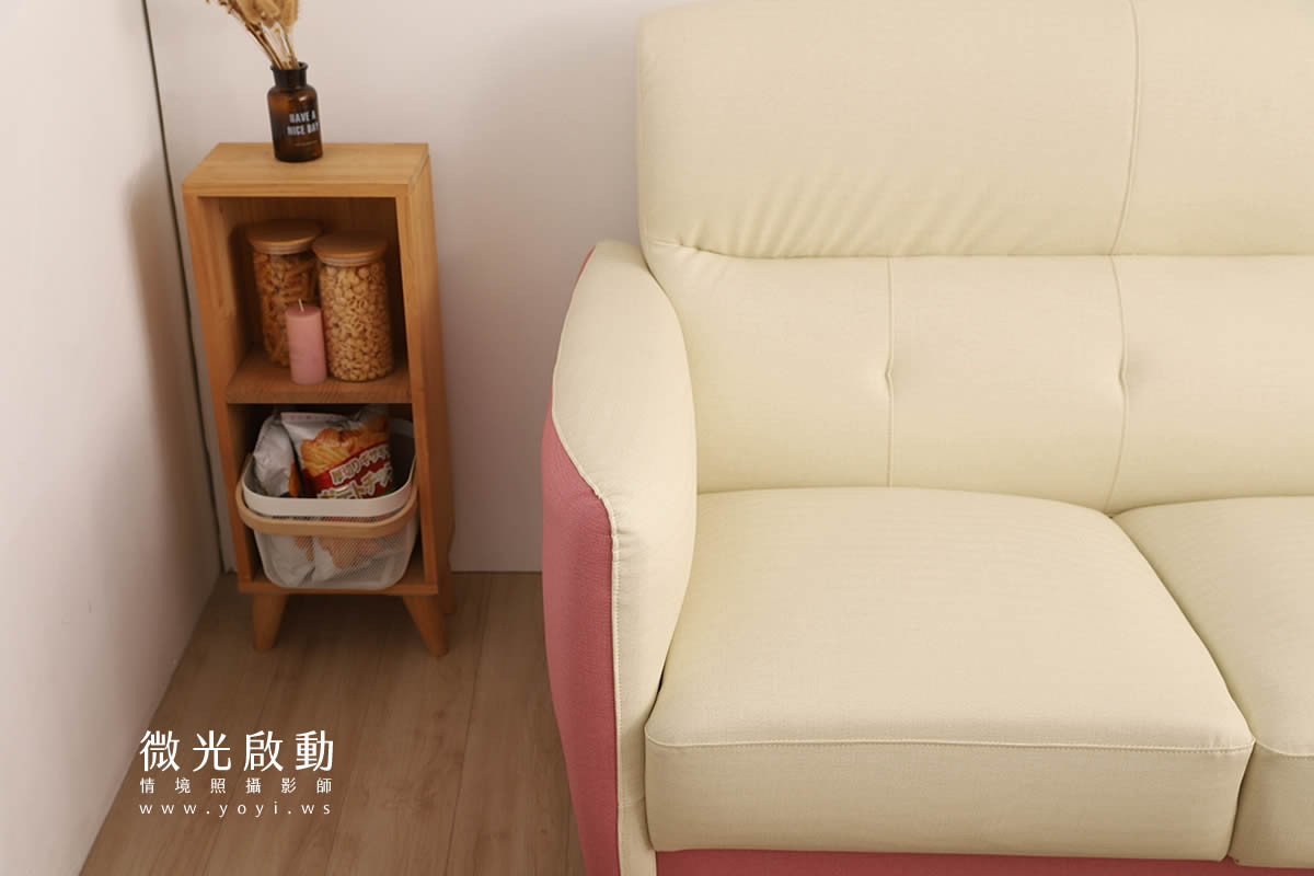 沙發商品攝影｜灰色質感布沙發溫馨客廳情境攝影 199