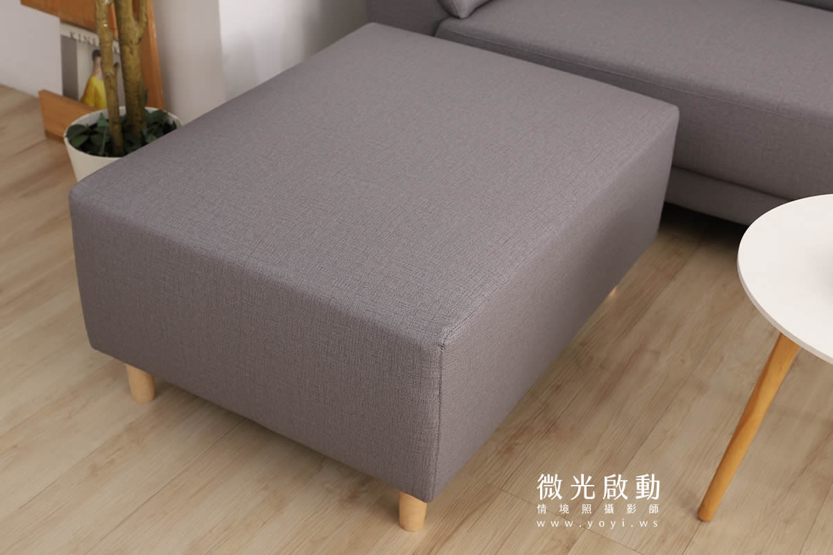 沙發商品攝影｜灰色質感布沙發溫馨客廳情境攝影 29