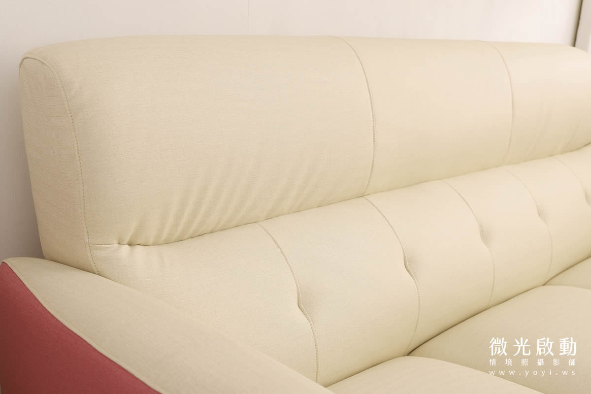 沙發商品攝影｜灰色質感布沙發溫馨客廳情境攝影 69