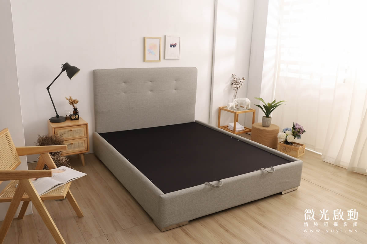 沙發商品攝影｜灰色質感布沙發溫馨客廳情境攝影 85