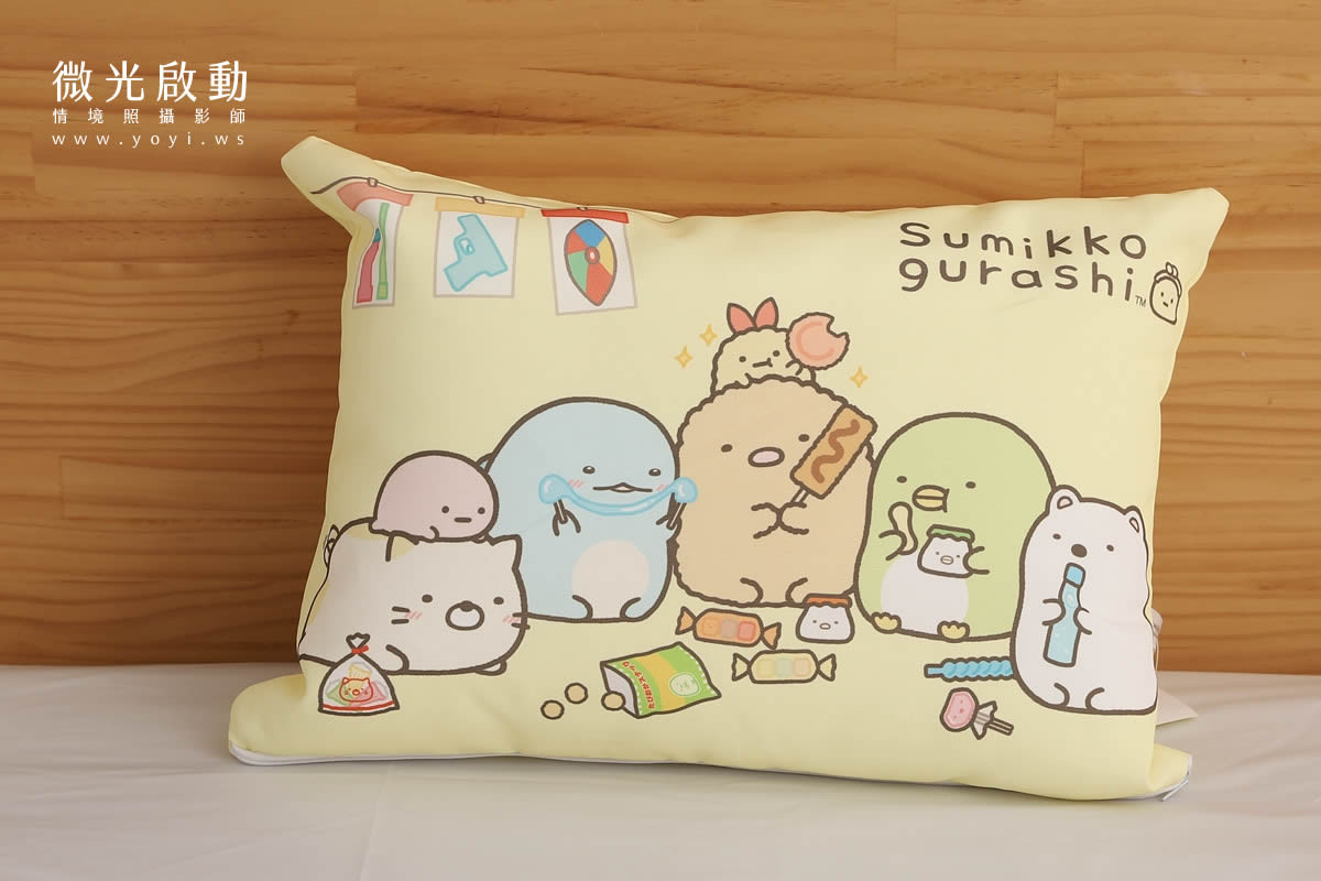 卡通聯名寢具攝影｜角落生物童趣雙人床包情境攝影 3